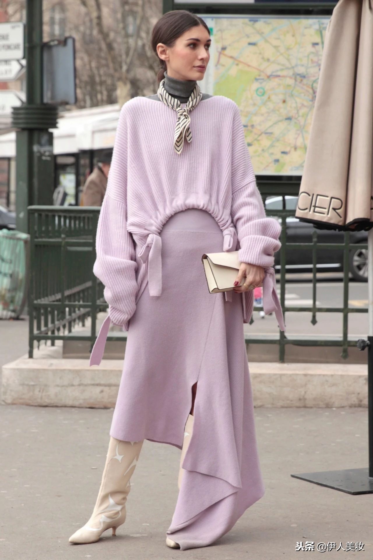 毛衣肩宽手臂粗,毛衣难看变好看