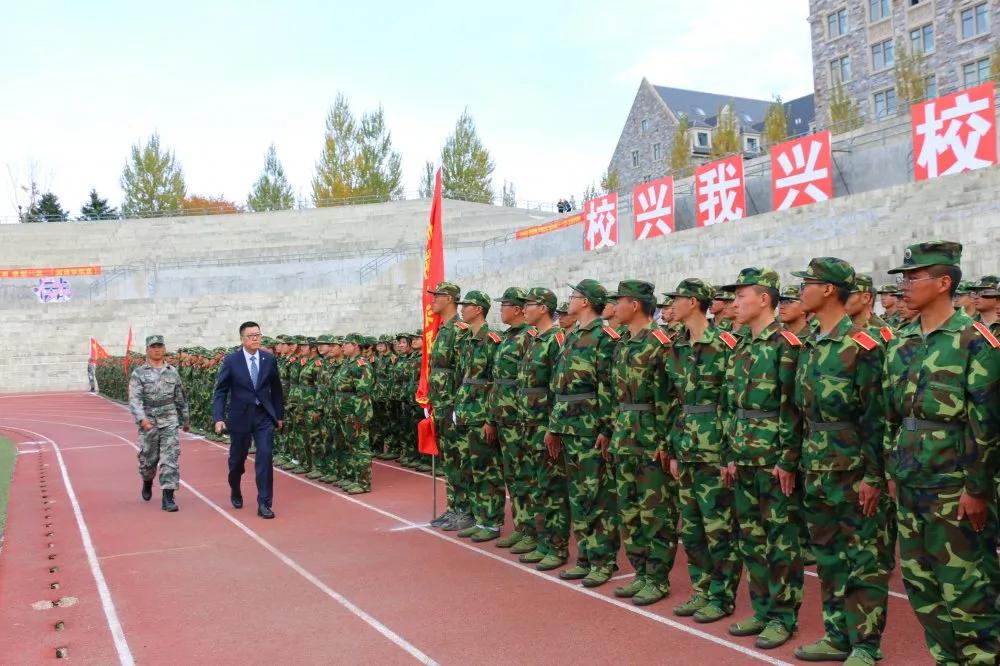 长春建筑学院开学季,长春建筑学院2023军训晚会