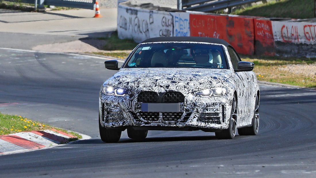 宝马4系敞篷版国内谍照曝光,宝马m4敞篷车