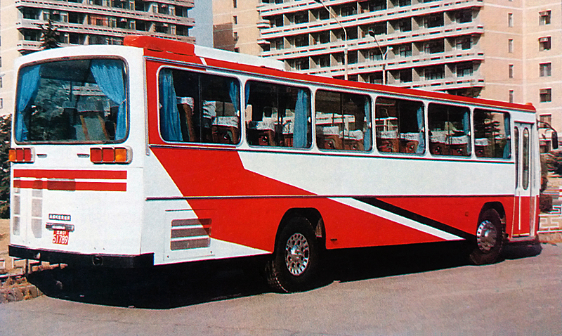 黄海汽车曾经的辉煌,2009款丹东黄海客车