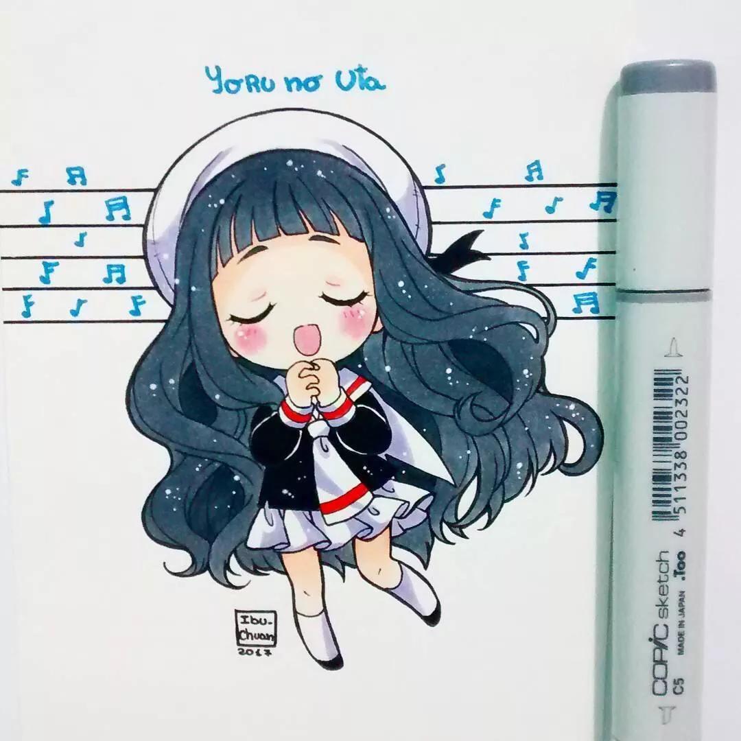 画画动漫人物马克笔手绘教程古风,画动漫马克笔全套