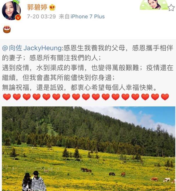 向太官宣郭碧婷的视频,向太郭碧婷眼神