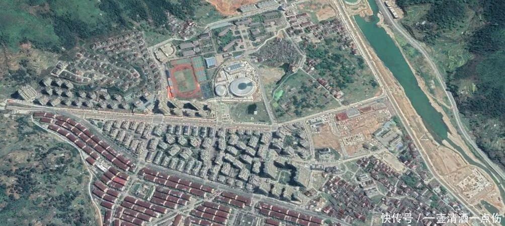 浙江丽水青田县是山区吗,卫星地图看青田
