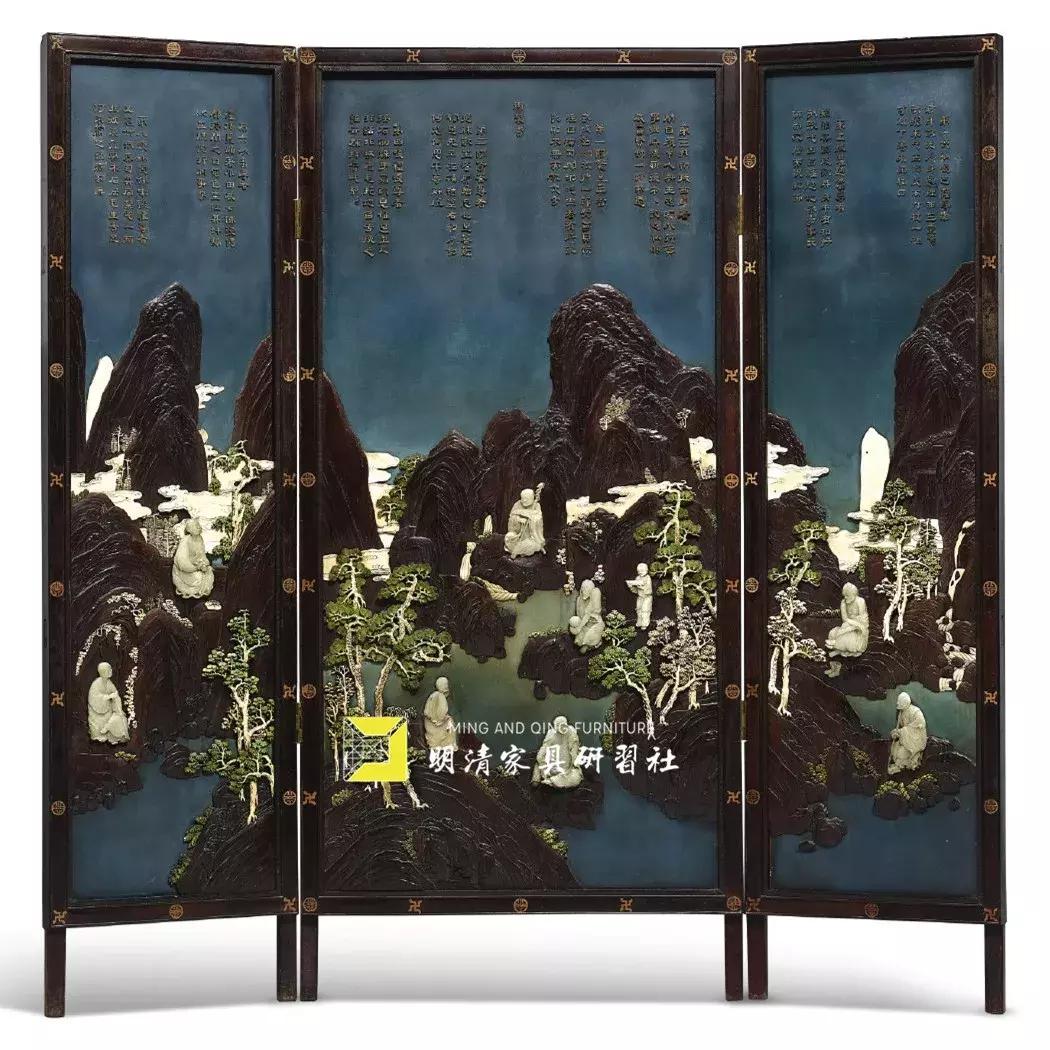 螺钿工艺古家具,螺钿工艺在清代家具中的装饰艺术