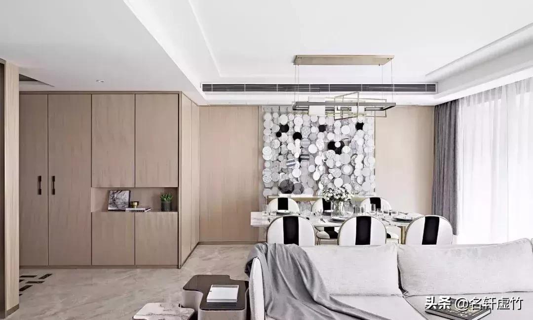 260简中式装修风格效果,260平复式楼装修样板房