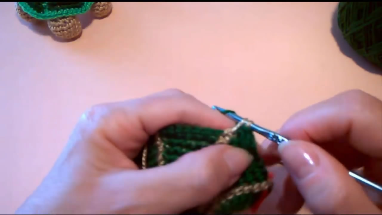 乌龟的钩织图解,小乌龟的钩织教程图解