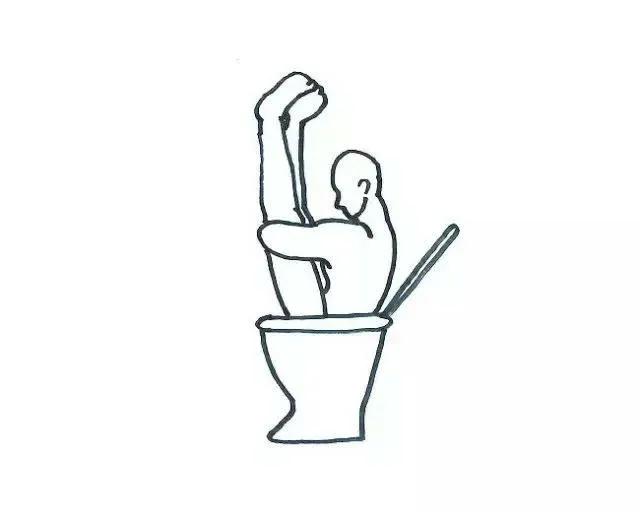 拉屎正确的姿势,拉屎最好的姿势