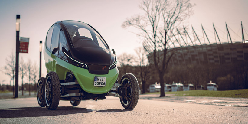 波兰车企推出折叠电动车，能屈能伸好停车，就是看起来不耐撞