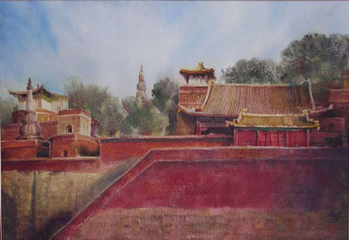 宁波著名水彩画家孙宁,孙宁水彩100幅欣赏