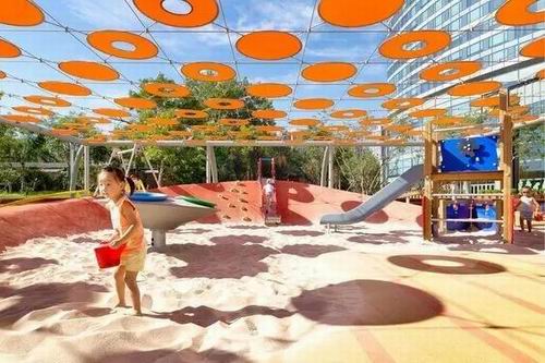 商场儿童乐园布局和设计,商场中岛儿童乐园设计