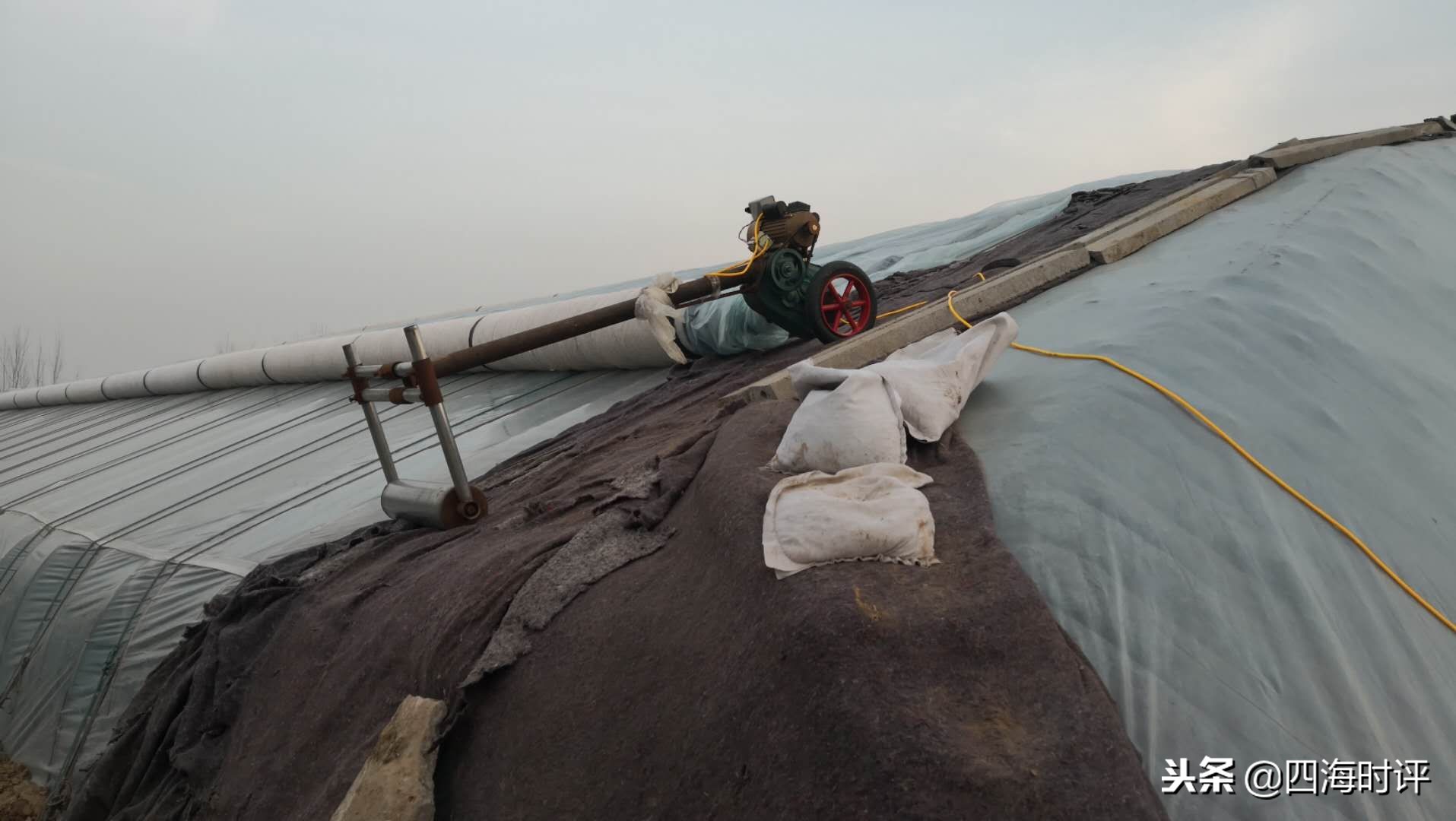 大棚卷帘机两个杆最佳尺寸,大棚卷帘机哪种好用