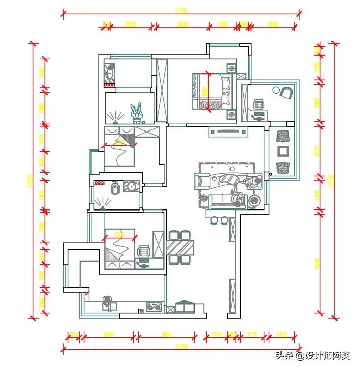 老婆眼馋邻居家的简欧风，照着装好后，效果好到尖叫