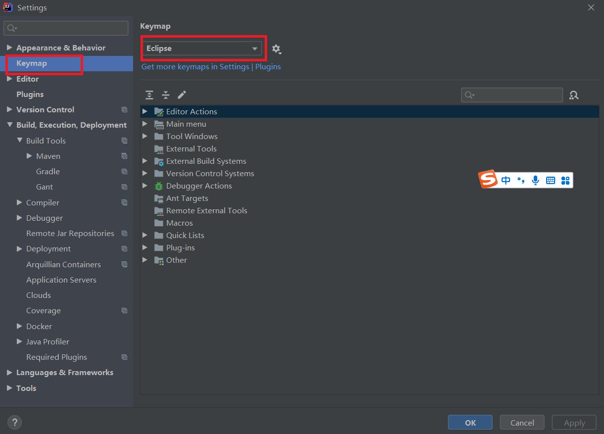 idea所有快捷键图片,idea恢复快捷键