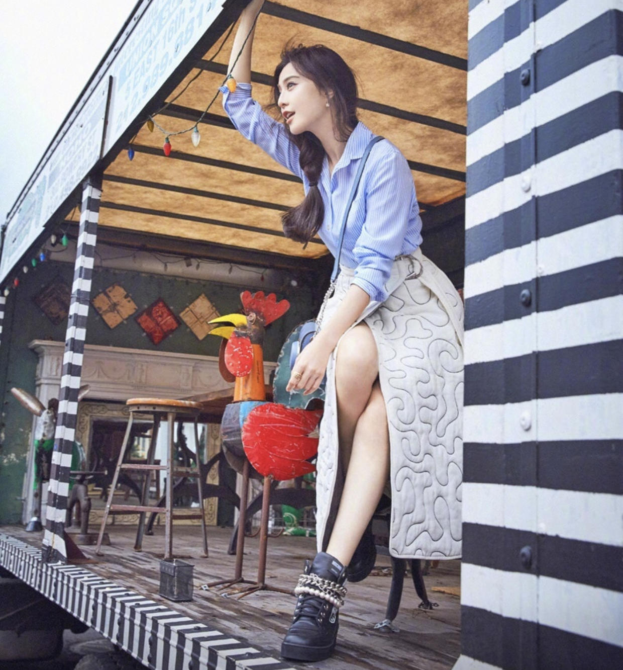 丑模吕燕审美,丑模吕燕身材走样