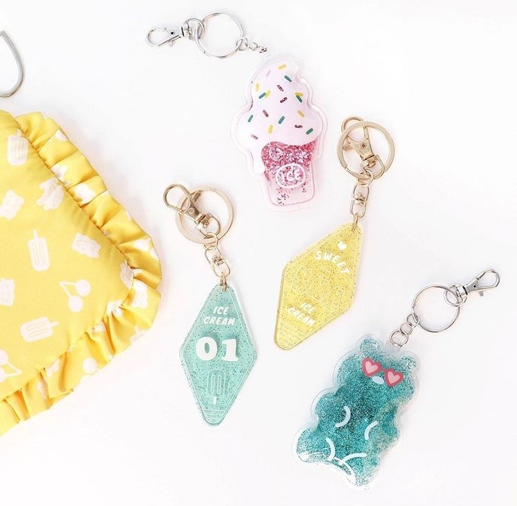 韩国大创缤纷ICECREAM系列 帆布袋、熊熊冰棒让少女心爆发