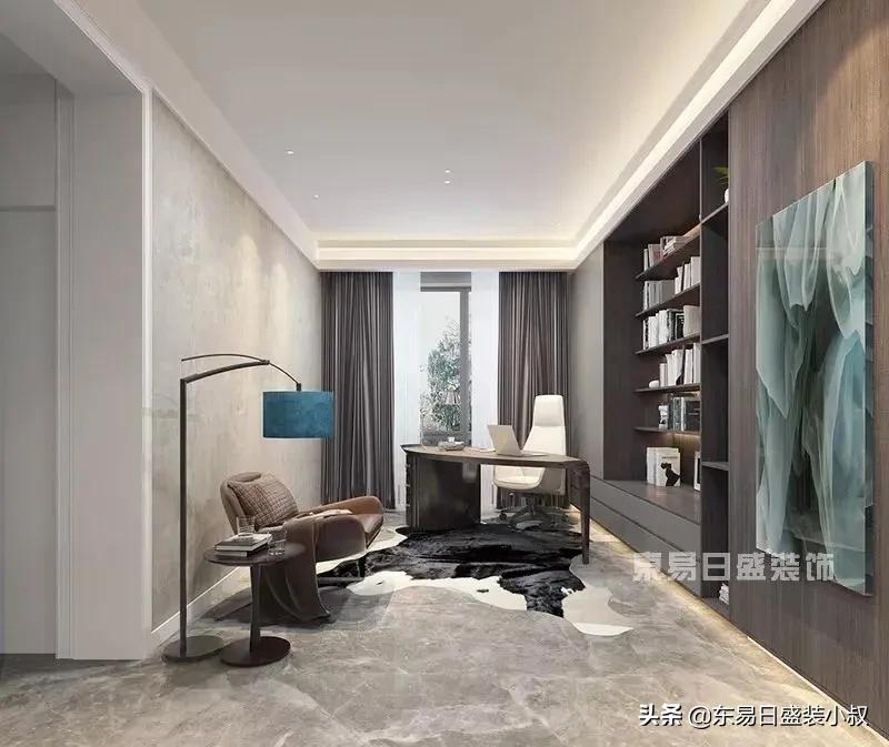 家里一定要有一个书房,家里有个好看的办公室