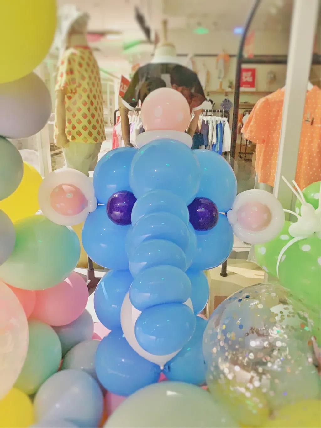 气球布置会场幼儿园拱门简单,九岁男孩儿童派对气球布置场景