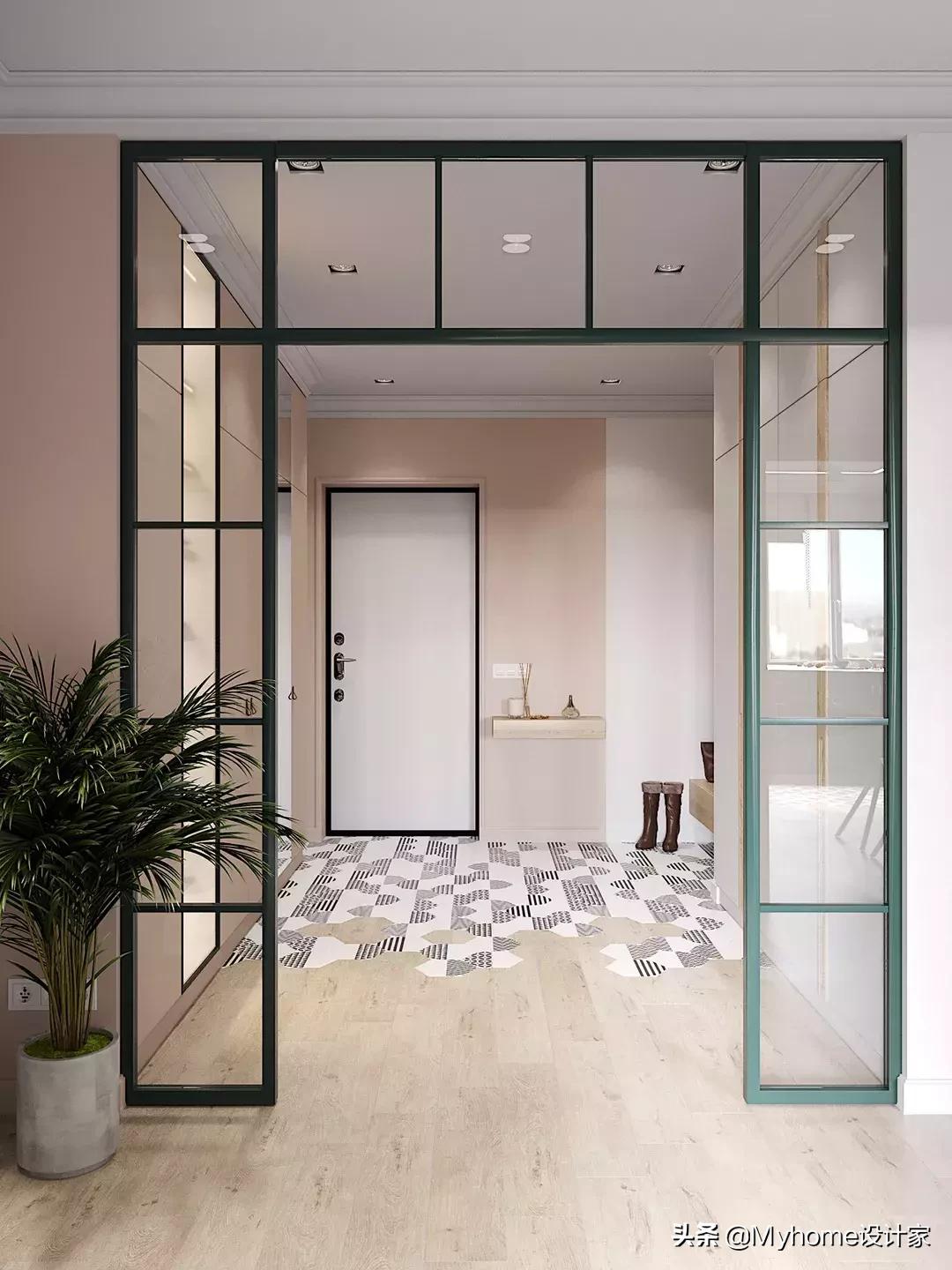 微甜低盐北欧风见过否？81m²绿抹茶色公寓，给你疗愈好心情！