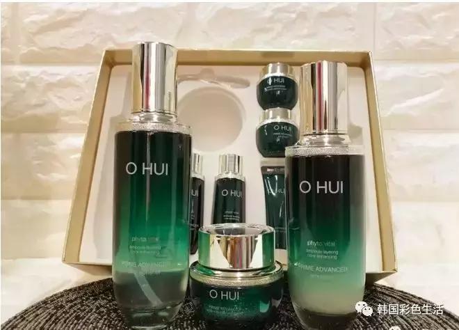 ohui欧蕙极致水乳小样,ohui欧蕙多效活妍系列9件套礼盒