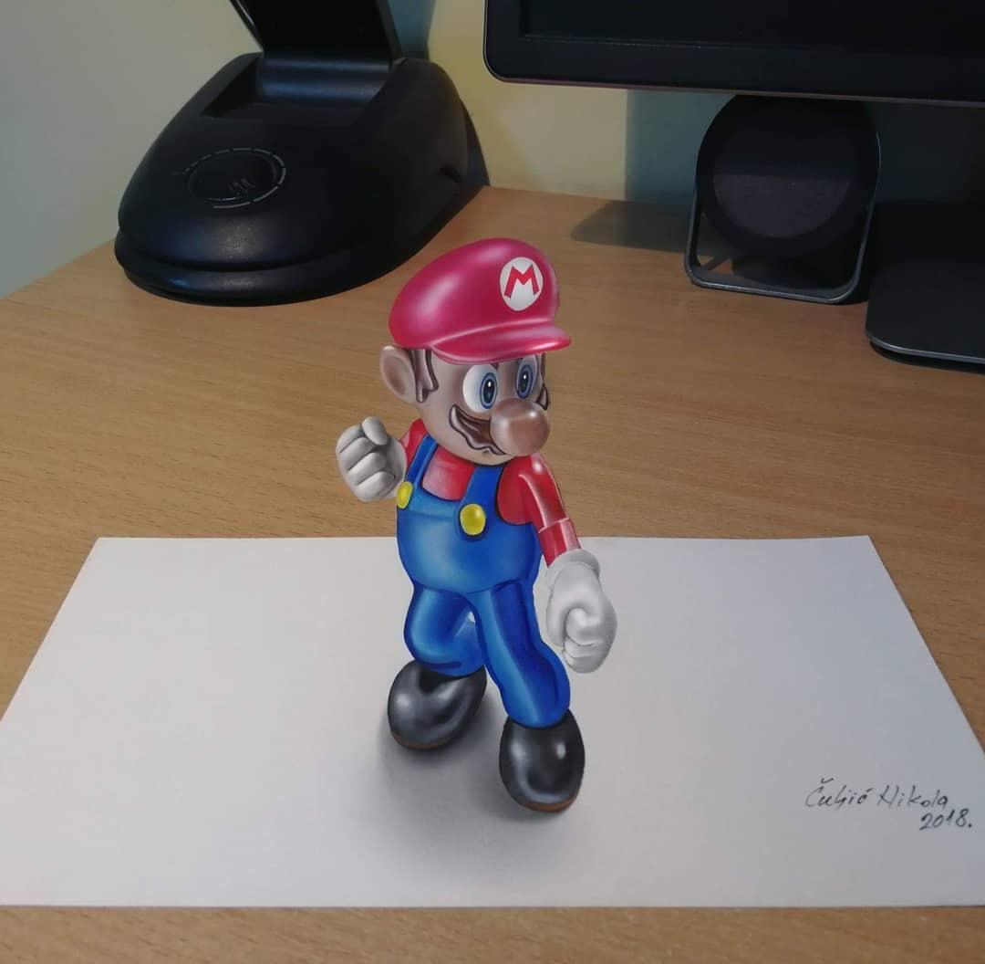 大开眼界,终于知道什么是3D绘画了,太惊喜了