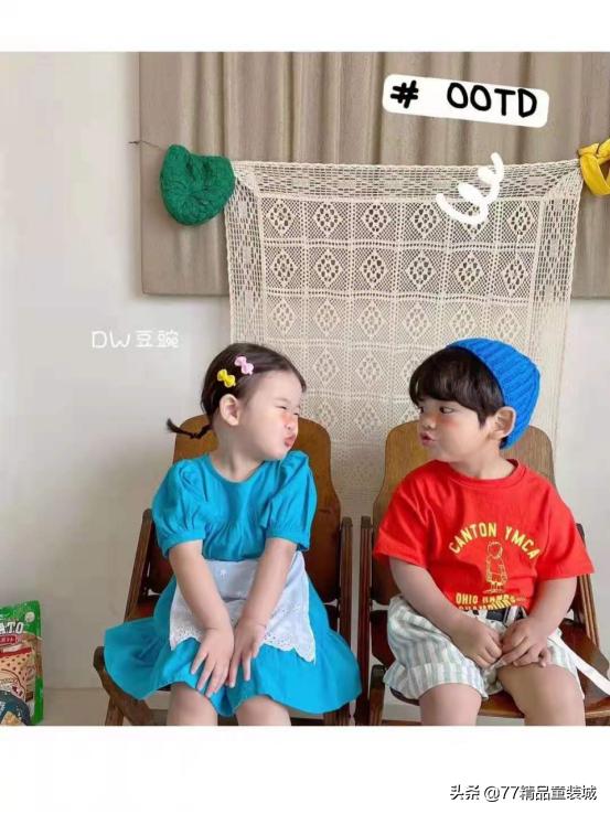 「野象」童装夏季新款系列：穿最亮的色，做最靓的崽