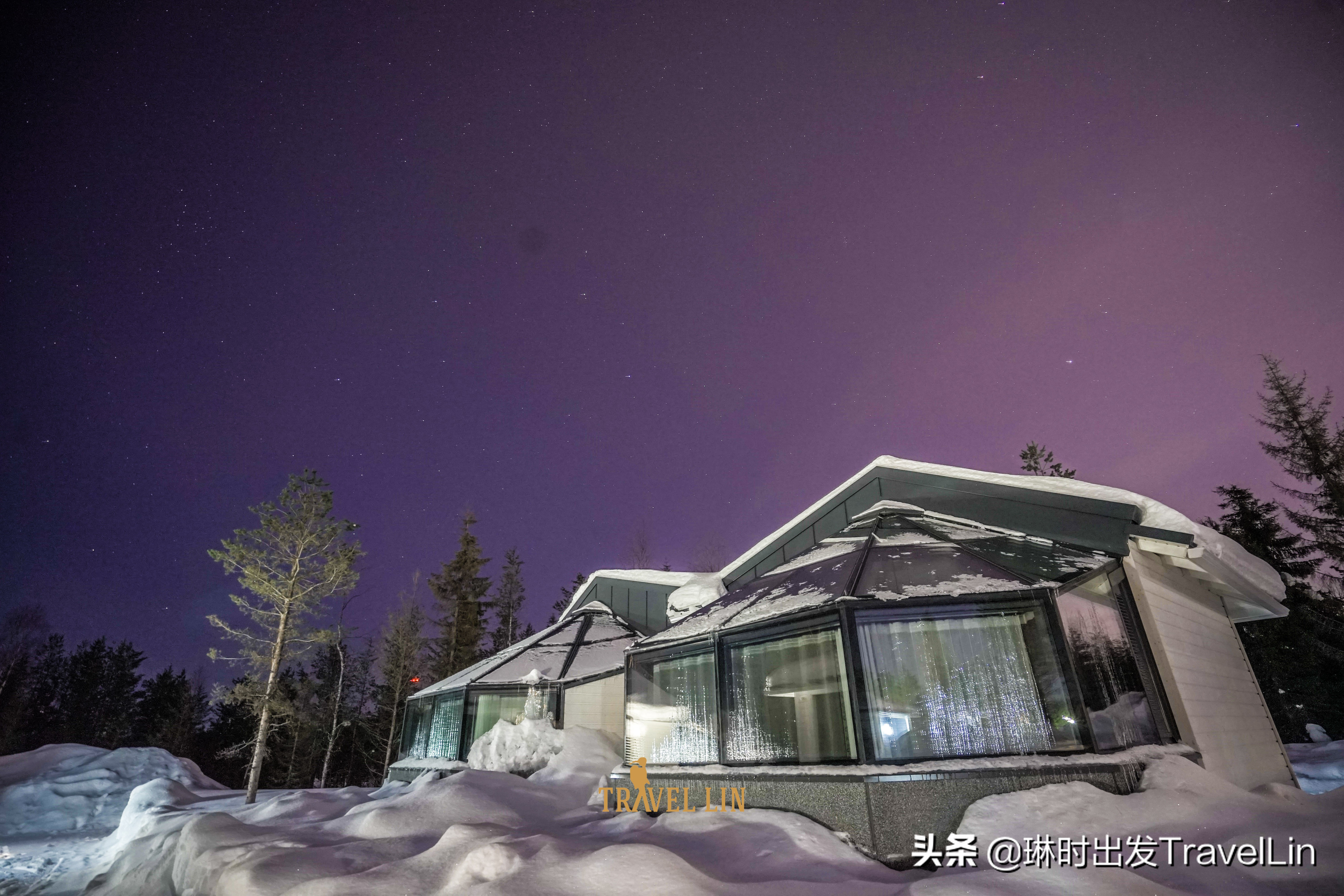 来芬兰的感受,芬兰拉普兰玻璃屋看极光