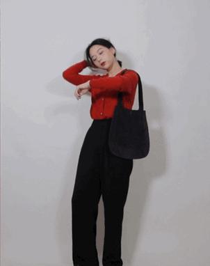 红色分享,红色系单品穿搭技巧变身活力少女