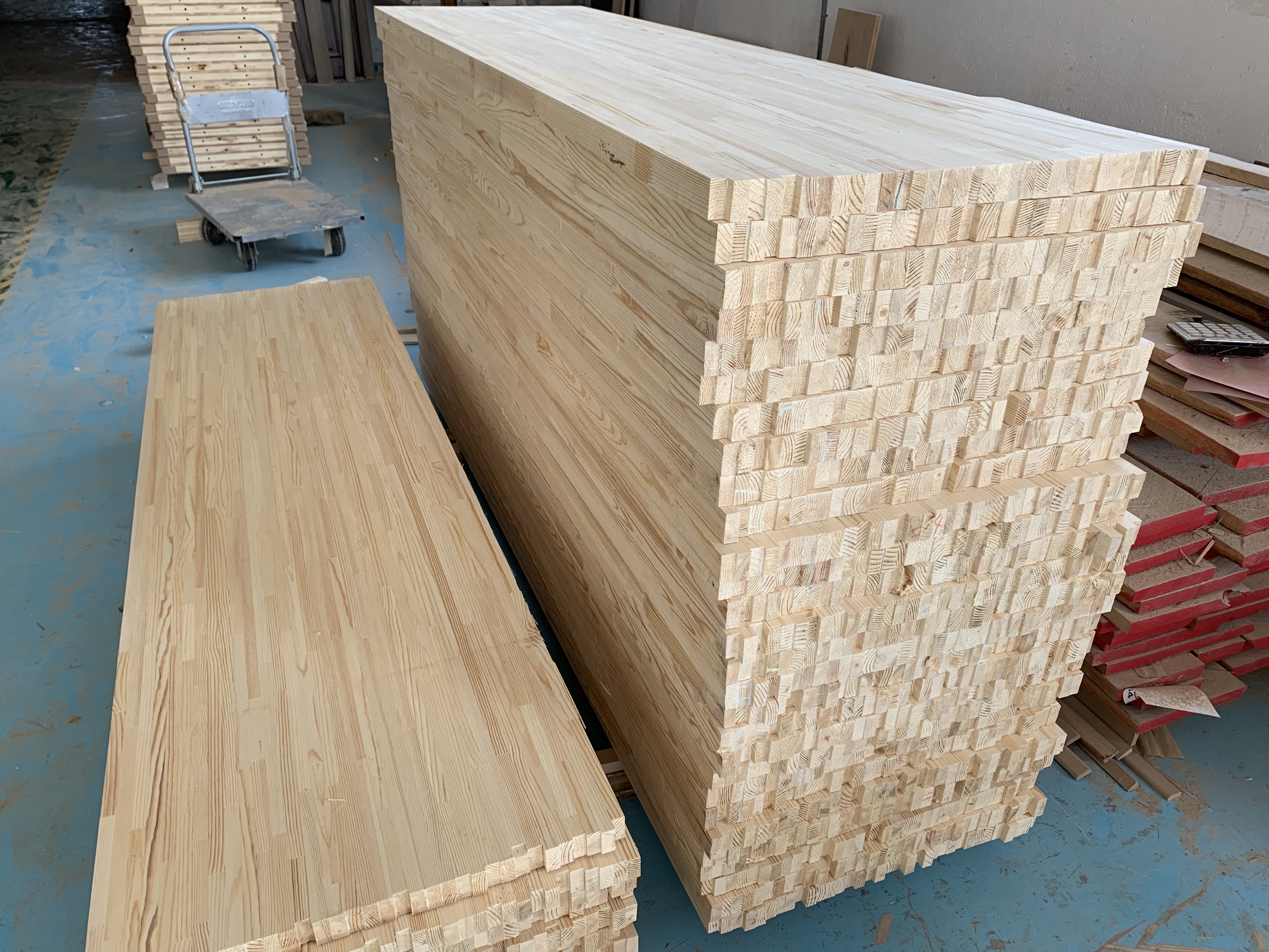 平板木门内部结构,平板门的内部结构