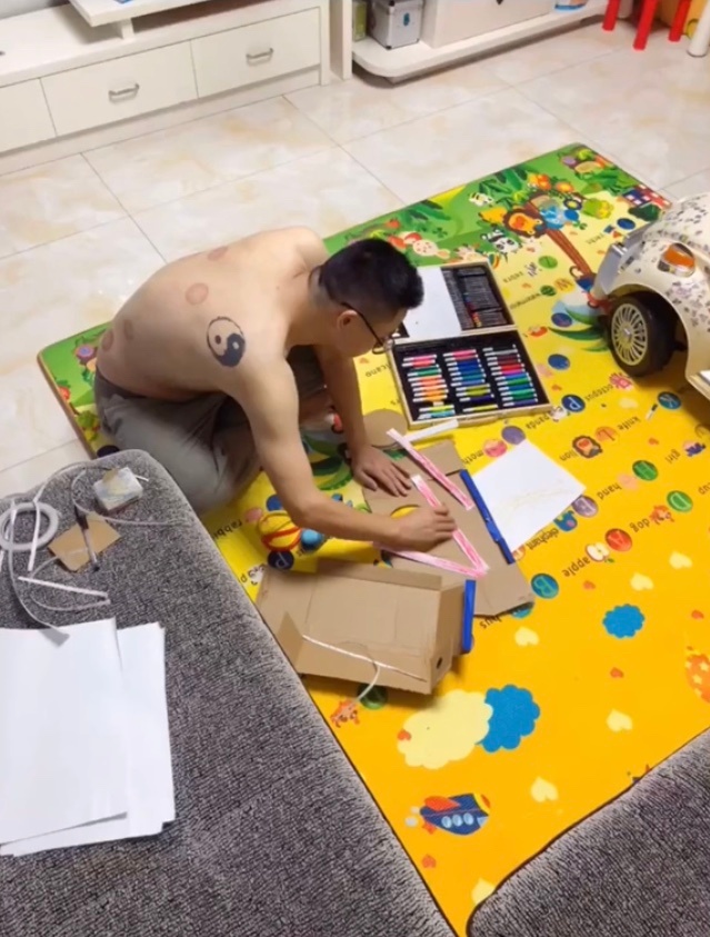 青铜做了多少盏灯笼,家长手工制作灯笼厉害了