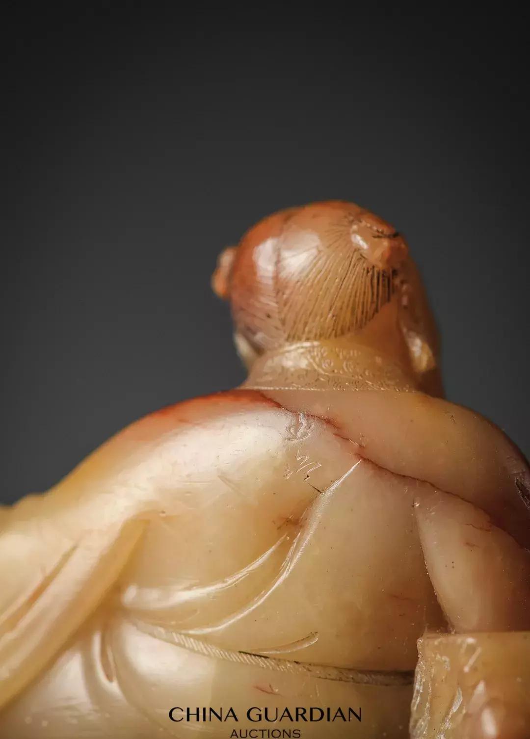 中国嘉德拍卖寿山石雕罗汉纪录,寿山石雕件收藏鉴赏