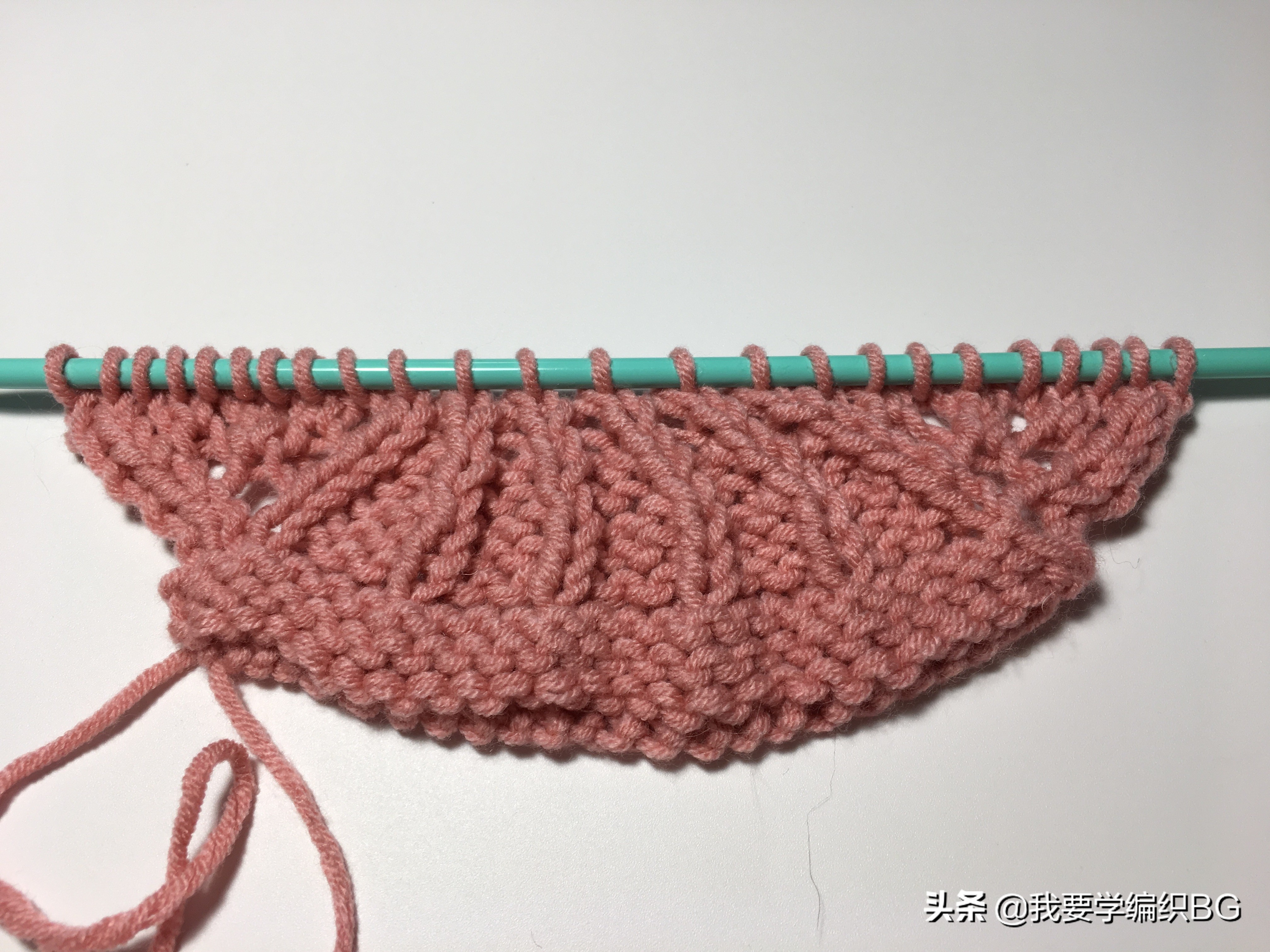 让波浪针变得更美更浪，别错过这款花样，阿尔萨斯扇贝花教程送达