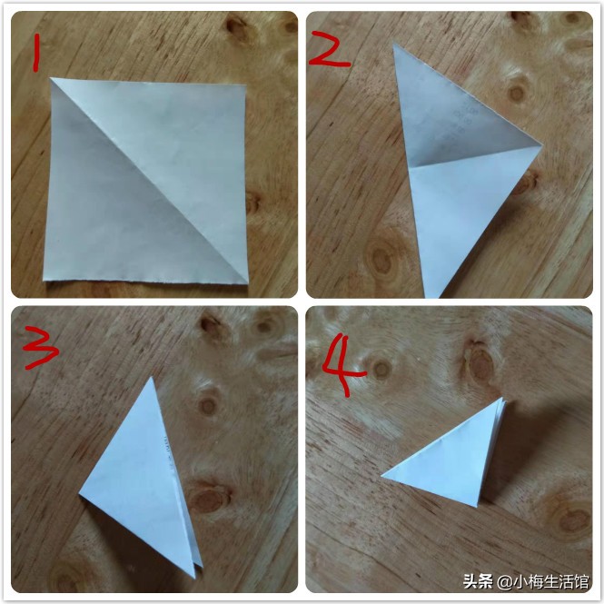 巧用购物小票折百合花，你学会了吗？