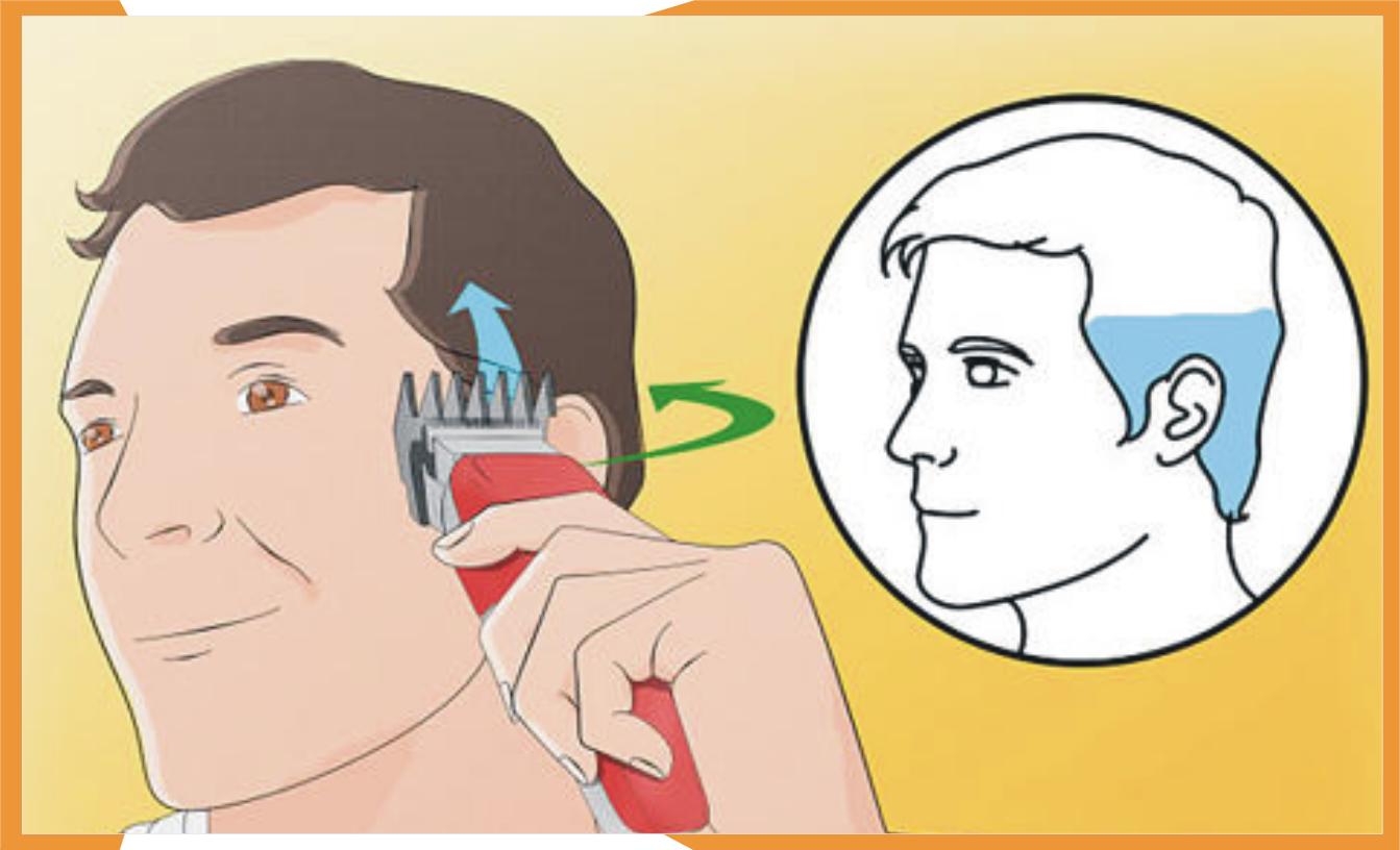 在家给孩子理发简单发型教程,理发的发型什么样的好看最流行