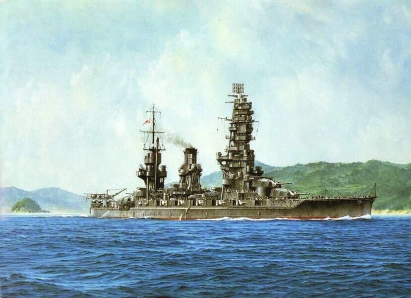 盘点那些非常惨的战列舰,二战中日本的四艘金刚级战列舰