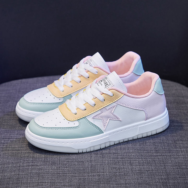 比较好看的女运动鞋,小学生运动鞋夏季网面洋气