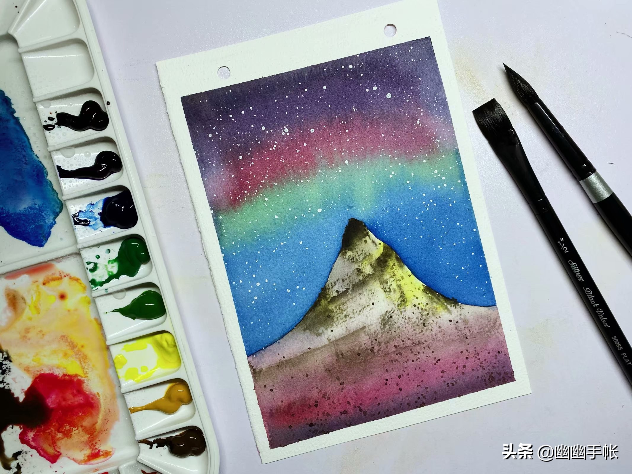 水彩颜料有哪些必入的,水彩颜料新手推荐哪种