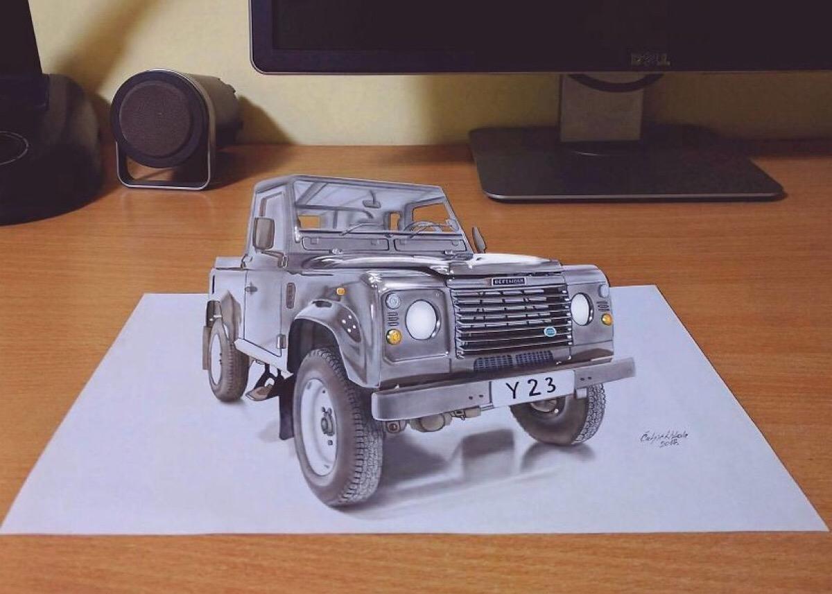 大开眼界,终于知道什么是3D绘画了,太惊喜了