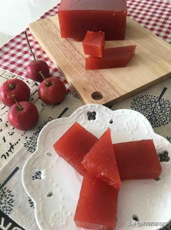山楂糕零添加,山楂糕真是开胃神器