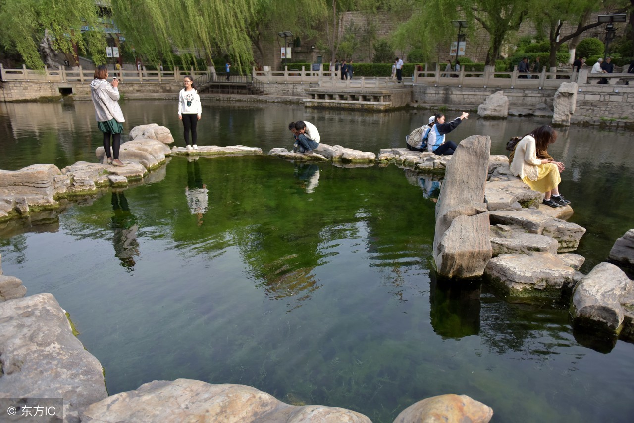 济南四大泉群,济南四大泉群全景图