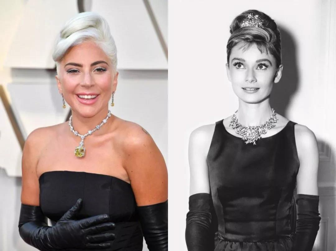 ladygaga奥斯卡佩戴大黄钻石,ladygaga黄宝石