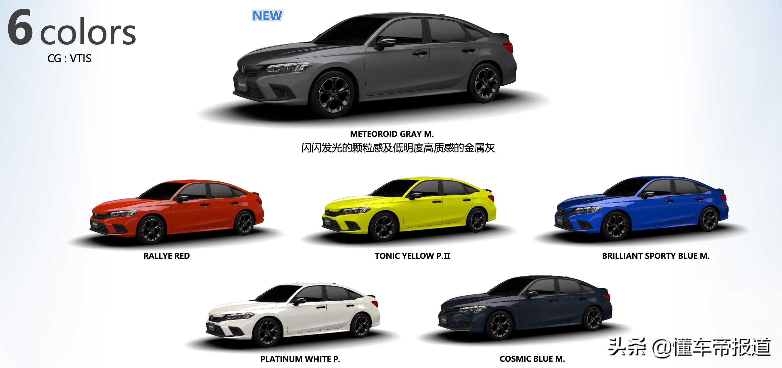 本田思域2021款hatchback220turbocvt,新车指导价11.98万哪款高配