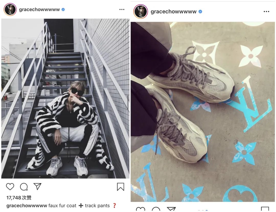 周扬青天竺少女,周扬青gucci毛衣