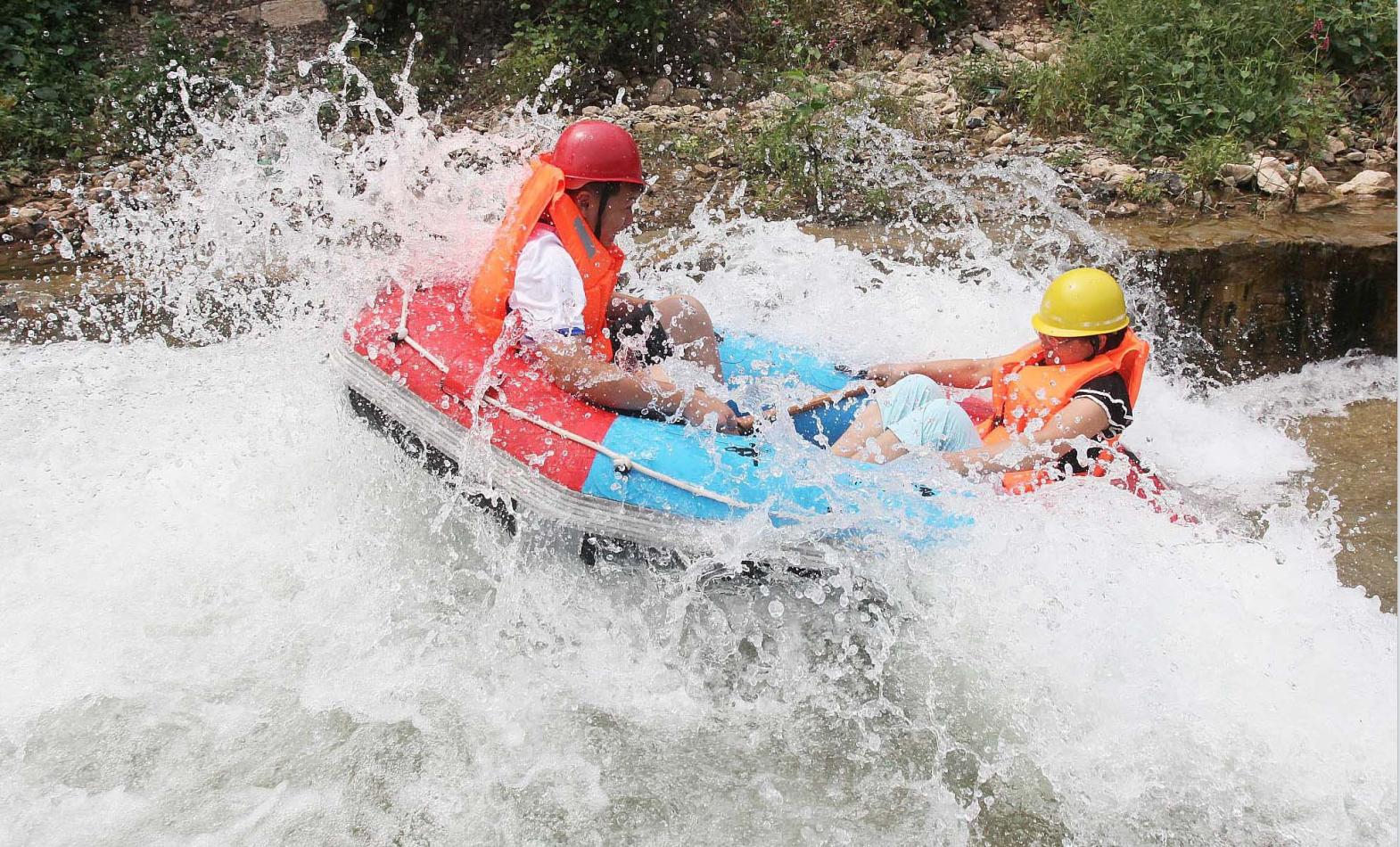 最刺激的山地漂流,秦岭最刺激的漂流