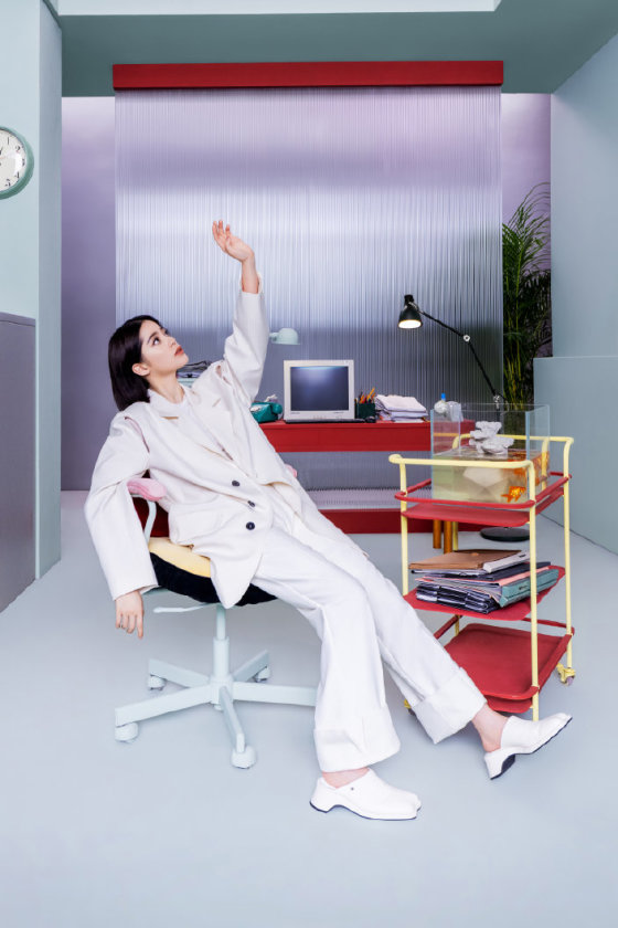 欧阳娜娜的清爽穿搭,欧阳娜娜夏日穿搭美图