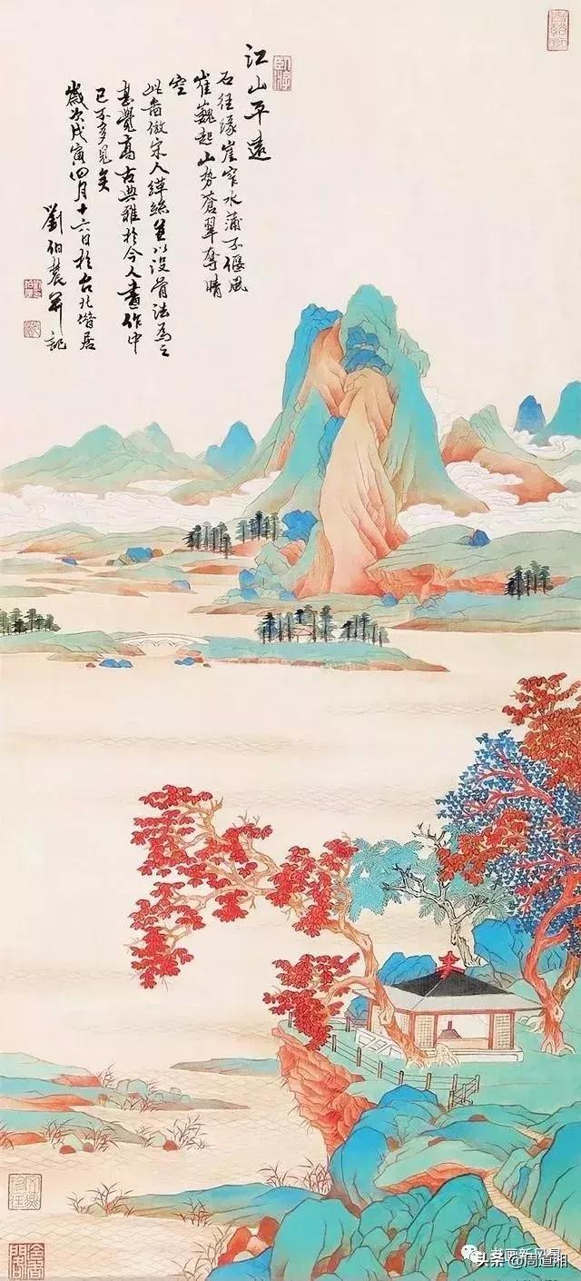 刘伯农花鸟画,刘继农国画欣赏