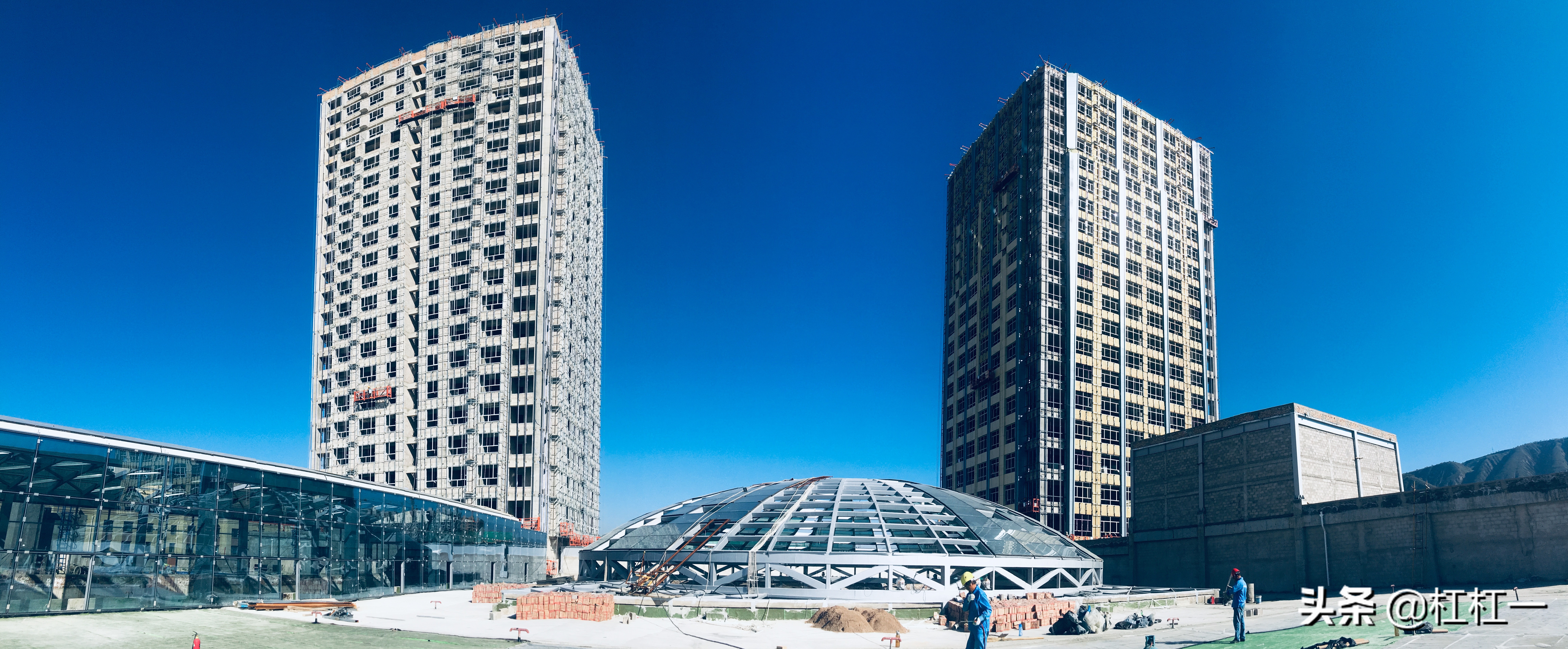 环县高耸入云,环县政府大楼