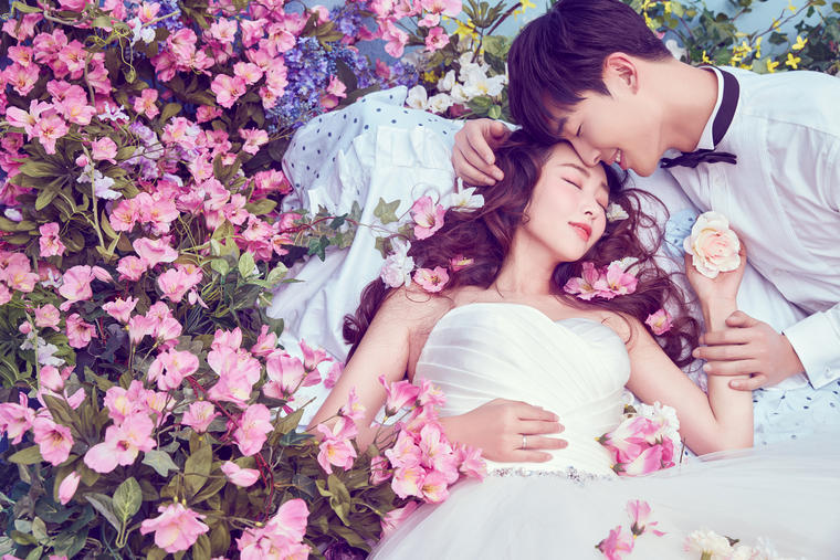 九大风格婚纱照图片大全,最好看的红色婚纱照图片