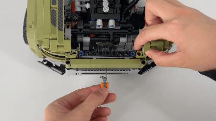 乐高路虎42110拼装详细过程,乐高路虎42110