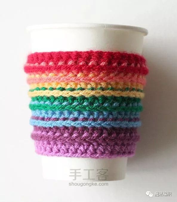 一线连衣服钩编教程,衣服手工钩编