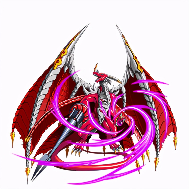 数码世界的天龙和地龙，最终融合为龙帝，上篇